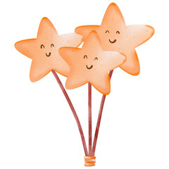 stars, star balloons, star basketrtwork