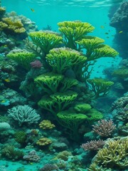 Obraz premium coral reef in the ocean