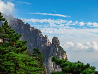 Huangshan Scenic Area in Anhui Province, China