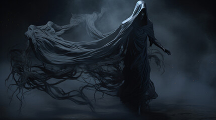Nightmarish wraith - obrazy, fototapety, plakaty
