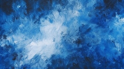 Fototapeta na wymiar Abstract watercolor paint background dark blue color.Generative AI