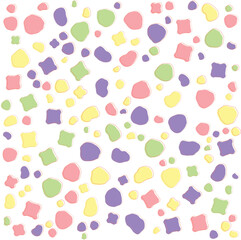 organic shape pattern background