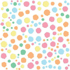 organic shape pattern background