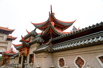 Obraz premium Yuntian Cultural City, Yuntian Palace, Yulin, Guangxi, China