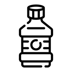 mouthwash Line Icon