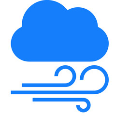 Cloud storage icon symbol vector image. Illustration of the database server hosting cloud system digital design image