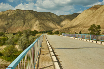New North-South route, Kyrgyzstan.