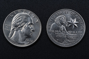 Wilma Mankiller 2022, American Women Quarters