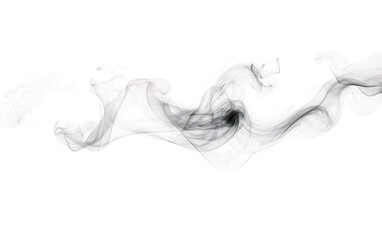 Image of Black Smoke Cloud From a Stock Isolated on Transparent Background PNG.