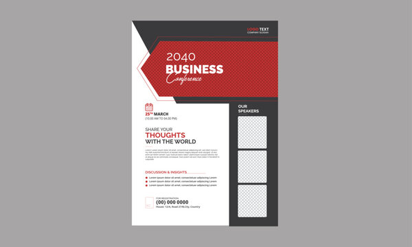 Best unique and modern flyer design template for you and for your business 