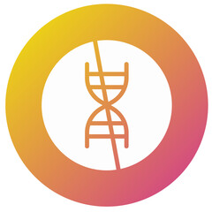 No gmo Vector Icon Design Illustration