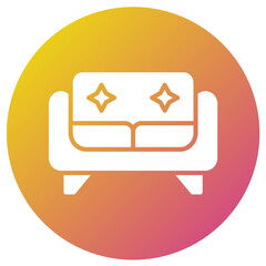 Sofa Vector Icon Design Illustration