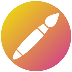 Brush Vector Icon Design Illustration