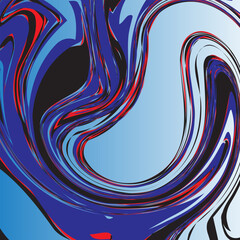 Liquid background using adobe illustrator..