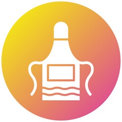 Obraz premium Apron Vector Icon Design Illustration