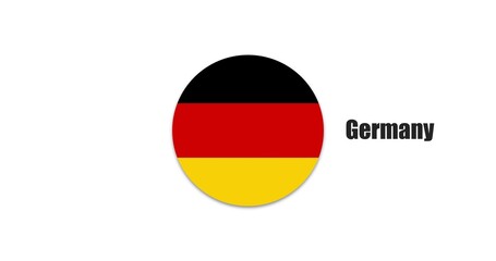 Germany flag icon, Western Europe	
