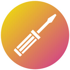 Screwdriver Vector Icon Design Illustration