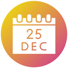 Calendar Vector Icon Design Illustration