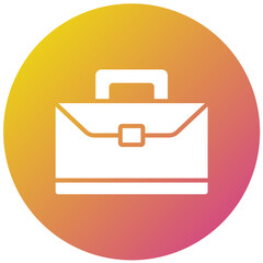 Briefcase Vector Icon Design Illustration