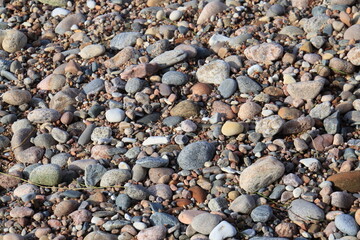 stones on the beach