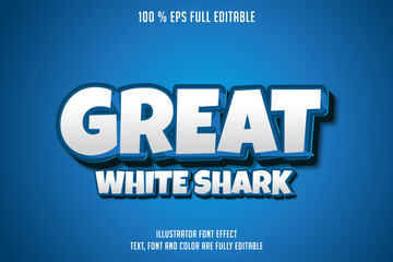 modern bold great white editable font text effect, editable text graphic syle