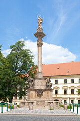Fototapeta na wymiar The Marian pillar in Prague