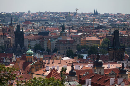 The Old Town Bridge Tower Of The Charles Bridge In Prague