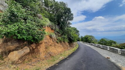 road in the mountains