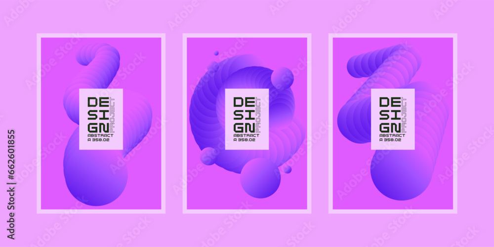 Poster a template to use in your design. a composition of geometric shapes. graphic elements for design and