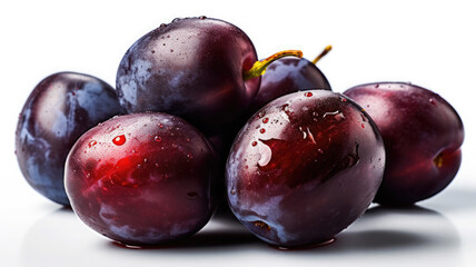 Obraz premium Dumplings Isolated on White Background