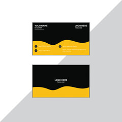 Modern Business Card - Creative and Clean Business Card Template.