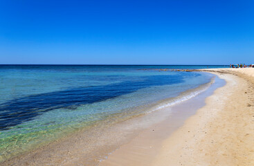 View of Salve beach called also 