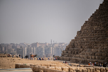 Vistas a la ciudad de Cairo, Egipto