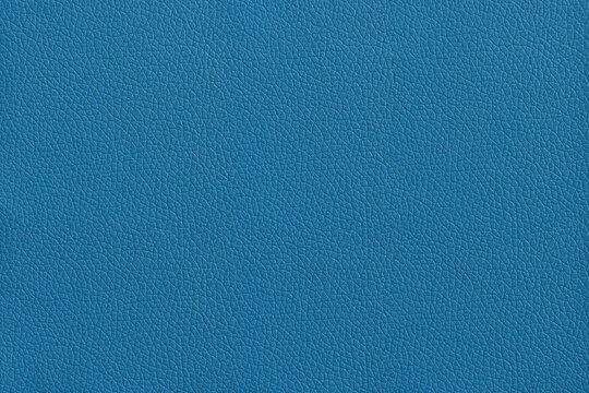 fine blue leather texture for background