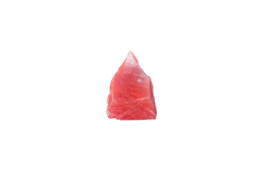 PNG, raw, red rock, isolated on white background.