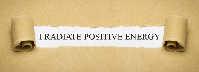 I radiate positive energy