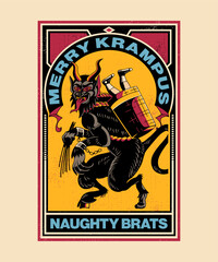 Merry Krampus Naughty Brats