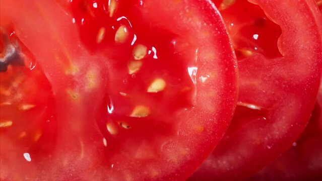 Tomato Falling in Super Slow Motion (1000fps) - Mesmerizing Fruit Impact Watch a mesmerizing super slow-motion video capturing a tomato falling and splattering on a board at 1000 frames 