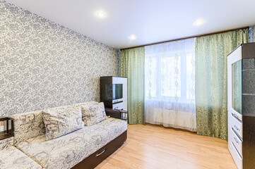 interior apartment living room with sofa