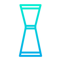 Outline gradient Jigger icon
