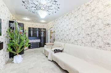 interior apartment living room with sofa