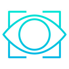 Outline Gradient Construction View icon