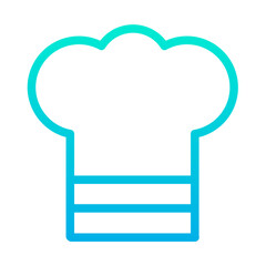 Outline Gradient Chef icon