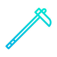 Outline Gradient Reaper Weapon icon