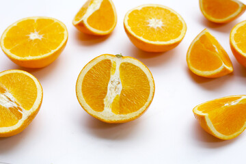 Fresh orange fruit, high vitamin c