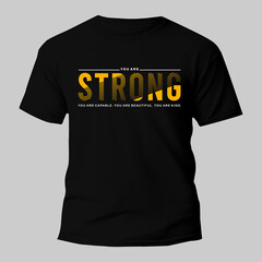 illustration typography for print t shirt