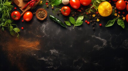 A colorful assortment of fresh vegetables displayed on a table