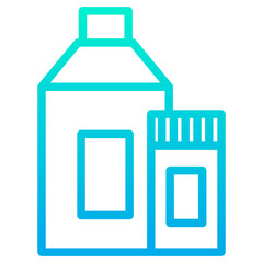 Outline Gradient Detergent icon