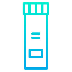 Outline Gradient Test Tube icon