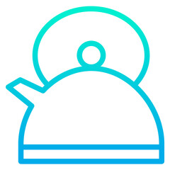Outline Gradient Kettle icon